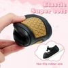 image:imageVIFUUR Baby Girls Mary Jane Flats Bowknot Soft Sole Pre Walker Shoes02 Black Bow