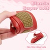 image:imageVIFUUR Baby Girls Mary Jane Flats Bowknot Soft Sole Pre Walker Shoes05 Red Bow