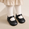 image:imageVIFUUR Baby Girls Mary Jane Flats Bowknot Soft Sole Pre Walker ShoesBlack Flower