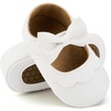 image:imageVIFUUR Baby Girls Mary Jane Flats Bowknot Soft Sole Pre Walker ShoesBow Beige
