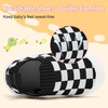 image:imageVIFUUR Baby Shoes Toddler Sneakers First Walking Shoes 036 Months01 L Black Board