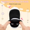 image:imageVIFUUR Baby Shoes Toddler Sneakers First Walking Shoes 036 MonthsH Black