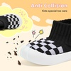 image:imageVIFUUR Baby Shoes Toddler Sneakers First Walking Shoes 036 MonthsH Black Board
