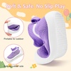 image:imageVIFUUR Baby Shoes Toddler Sneakers First Walking Shoes 036 MonthsH Purple