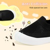 image:imageVIFUUR Baby Shoes Toddler Sneakers First Walking Shoes 036 MonthsL Black