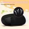 image:imageVIFUUR Baby Shoes Toddler Sneakers First Walking Shoes 036 MonthsL Black