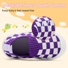 image:imageVIFUUR Baby Shoes Toddler Sneakers First Walking Shoes 036 MonthsL Purple Board