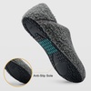 image:imageVIFUUR House Slippers for Women Men Fuzzy Barefoot Slipper Socks03 Grey