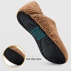 image:imageVIFUUR House Slippers for Women Men Fuzzy Barefoot Slipper Socks04 Brown