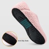 image:imageVIFUUR House Slippers for Women Men Fuzzy Barefoot Slipper Socks05 Pink
