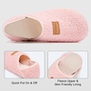 image:imageVIFUUR House Slippers for Women Men Fuzzy Barefoot Slipper Socks05 Pink