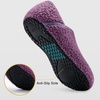 image:imageVIFUUR House Slippers for Women Men Fuzzy Barefoot Slipper Socks06 Purple