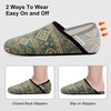 image:imageVIFUUR House Slippers for Women Men Fuzzy Barefoot Slipper SocksBohemian