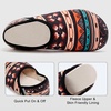 image:imageVIFUUR House Slippers for Women Men Fuzzy Barefoot Slipper SocksBoho Orange