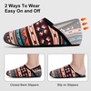 image:imageVIFUUR House Slippers for Women Men Fuzzy Barefoot Slipper SocksBoho Orange