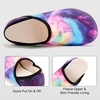 image:imageVIFUUR House Slippers for Women Men Fuzzy Barefoot Slipper SocksColorful Aurora