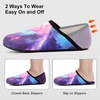 image:imageVIFUUR House Slippers for Women Men Fuzzy Barefoot Slipper SocksColorful Aurora