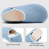image:imageVIFUUR House Slippers for Women Men Fuzzy Barefoot Slipper SocksCoralblue