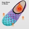 image:imageVIFUUR House Slippers for Women Men Fuzzy Barefoot Slipper SocksFishscales