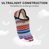 image:imageVIFUUR House Slippers for Women Men Fuzzy Barefoot Slipper SocksGeometric Style
