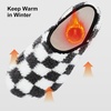 image:imageVIFUUR House Slippers for Women Men Fuzzy Barefoot Slipper SocksGrey Board