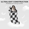 image:imageVIFUUR House Slippers for Women Men Fuzzy Barefoot Slipper SocksGrey Board