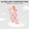 image:imageVIFUUR House Slippers for Women Men Fuzzy Barefoot Slipper SocksPink Board
