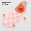 image:imageVIFUUR House Slippers for Women Men Fuzzy Barefoot Slipper SocksPink Board