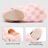 image:imageVIFUUR House Slippers for Women Men Fuzzy Barefoot Slipper SocksPink Board