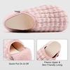 image:imageVIFUUR House Slippers for Women Men Fuzzy Barefoot Slipper SocksPink Striped
