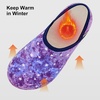 image:imageVIFUUR House Slippers for Women Men Fuzzy Barefoot Slipper SocksStarry Blue