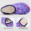 image:imageVIFUUR House Slippers for Women Men Fuzzy Barefoot Slipper SocksStarry Blue