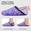 image:imageVIFUUR House Slippers for Women Men Fuzzy Barefoot Slipper SocksStarry Blue