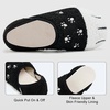image:imageVIFUUR House Slippers for Women Men Fuzzy Barefoot Slipper SocksWhite Cat Paw