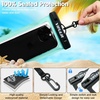 image:imageVIFUUR IPX8 Waterproof Phone Pouch Universal Cellphone Dry Bag Case Compatible for iPhone 15 14 13 12 Pro Max XS Plus Samsung Galaxy Phone Protector for Beach Diving Swimming 2 Pack BlackRose