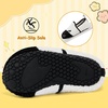 image:imageVIFUUR Kids Boys Girls House Slippers Babys Slip on Barefoot Socks TollderCat Paw