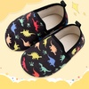 image:imageVIFUUR Kids Boys Girls House Slippers Babys Slip on Barefoot Socks TollderDinosaur