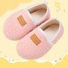 image:imageVIFUUR Kids Boys Girls House Slippers Babys Slip on Barefoot Socks TollderPink