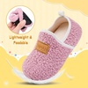 image:imageVIFUUR Kids Boys Girls House Slippers Babys Slip on Barefoot Socks TollderPurple