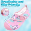 image:imageVIFUUR Kids Water Shoes Boys Girls Barefoot Water Sports Socks HookampLoop Beach Shoes Quick Dry Aqua Socks Swim Walking Outdoor Sports for ToddlerCloud Unicorn