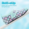 image:imageVIFUUR Kids Water Shoes Boys Girls Barefoot Water Sports Socks HookampLoop Beach Shoes Quick Dry Aqua Socks Swim Walking Outdoor Sports for ToddlerFish Scales Green