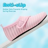 image:imageVIFUUR Kids Water Shoes Boys Girls Barefoot Water Sports Socks HookampLoop Beach Shoes Quick Dry Aqua Socks Swim Walking Outdoor Sports for ToddlerPink1