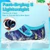 image:imageVIFUUR Kids Water Shoes Boys Girls Barefoot Water Sports Socks HookampLoop Beach Shoes Quick Dry Aqua Socks Swim Walking Outdoor Sports for ToddlerPurple Yellow Fish