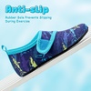 image:imageVIFUUR Kids Water Shoes Boys Girls Barefoot Water Sports Socks HookampLoop Beach Shoes Quick Dry Aqua Socks Swim Walking Outdoor Sports for ToddlerPurple Yellow Fish