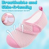 image:imageVIFUUR Kids Water Shoes Boys Girls Barefoot Water Sports Socks HookampLoop Beach Shoes Quick Dry Aqua Socks Swim Walking Outdoor Sports for ToddlerRose Circle