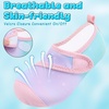 image:imageVIFUUR Kids Water Shoes Boys Girls Barefoot Water Sports Socks HookampLoop Beach Shoes Quick Dry Aqua Socks Swim Walking Outdoor Sports for ToddlerStarry BluePink