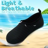 image:imageVIFUUR Kids Water Shoes Boys Girls Quick Dry Aqua Socks for Beach01black