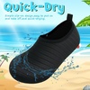 image:imageVIFUUR Kids Water Shoes Boys Girls Quick Dry Aqua Socks for Beach01black
