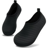 image:imageVIFUUR Kids Water Shoes Boys Girls Quick Dry Aqua Socks for Beach01black