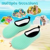 image:imageVIFUUR Kids Water Shoes Boys Girls Quick Dry Aqua Socks for BeachA Green